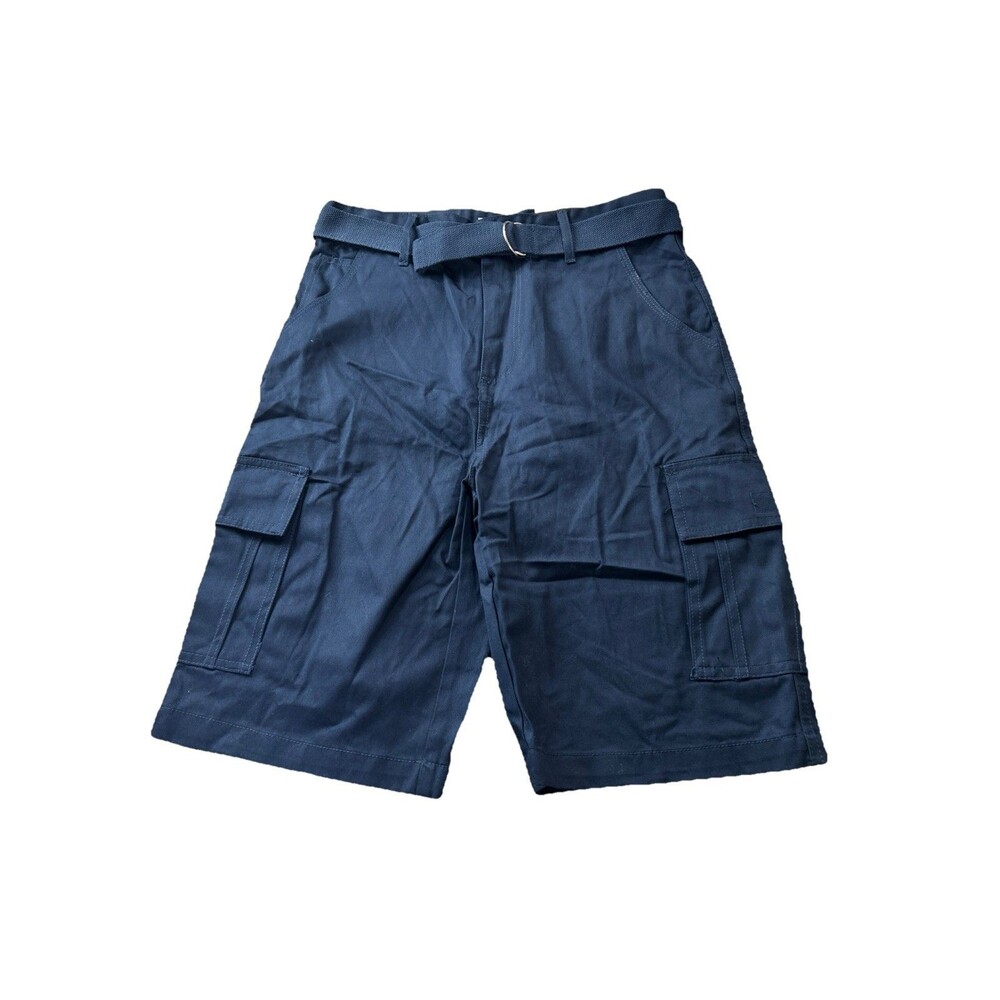 Blue Rock Mens Cargo Short 30 Navy Blue